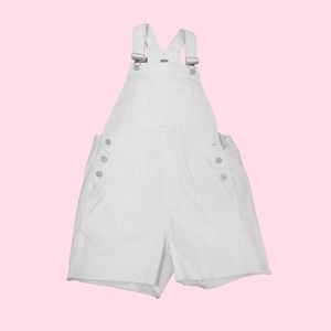 ☆ white gap overalls ☆